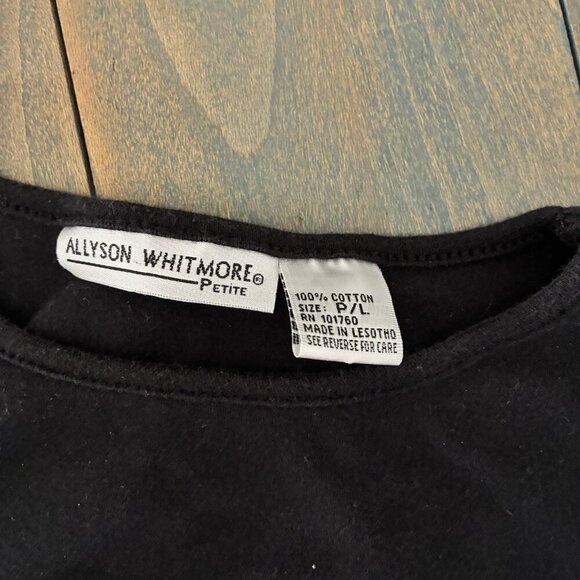 Vintage Flamingo Santa Palm Trees Ugly Christmas Sweater 3/4 Sleeve - P/L (XM9) - Picture 3 of 8